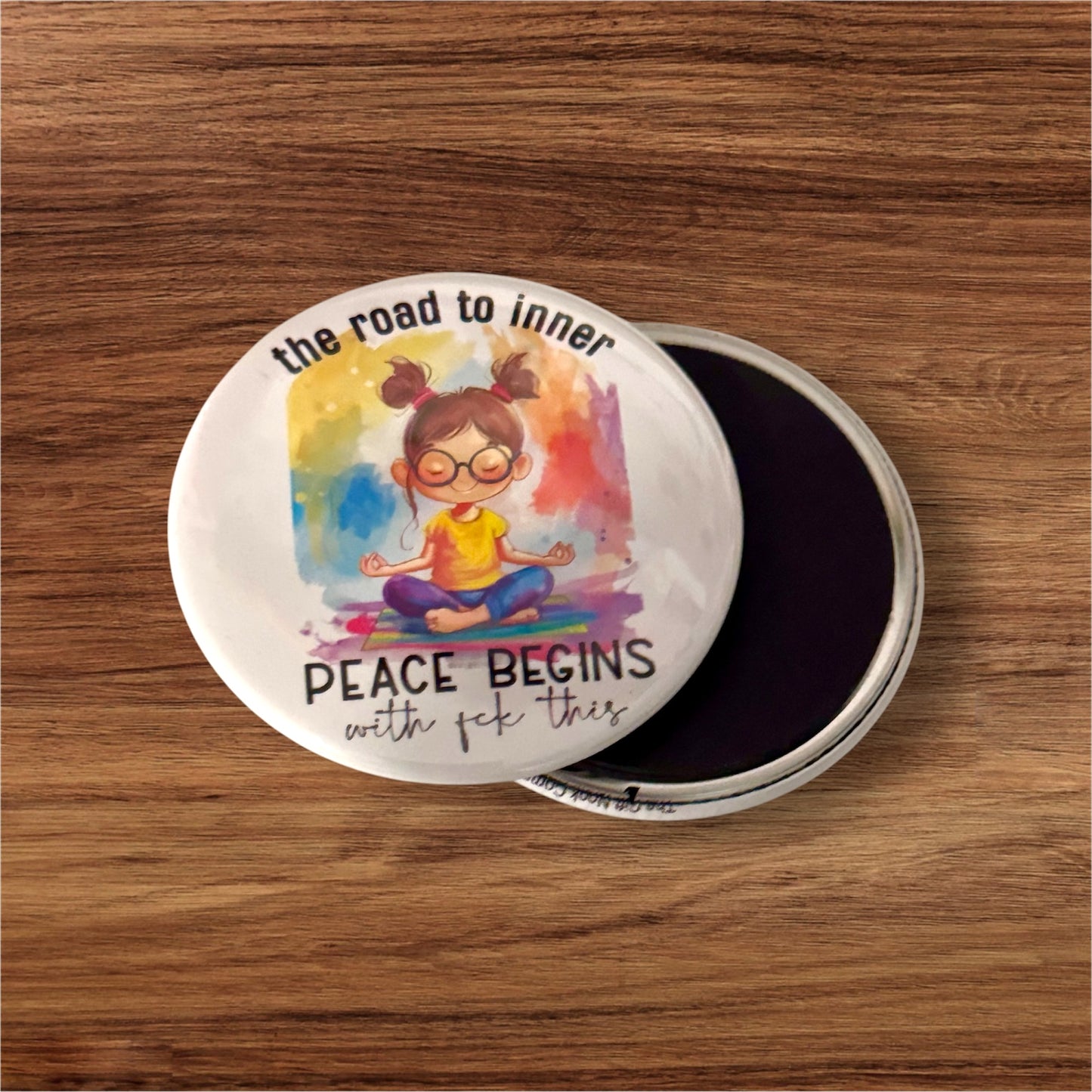 The road to inner peace begins with ...