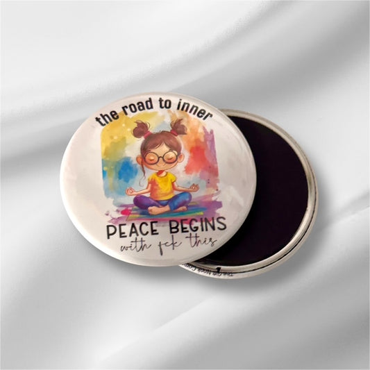The road to inner peace begins with ...